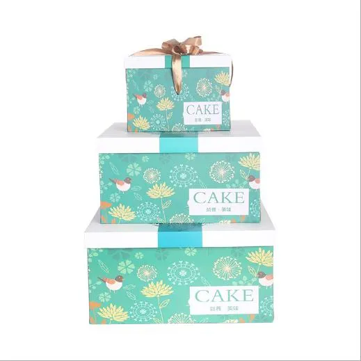 Embalagem de bolo de aniversário e casamento transparente de plástico personalizada por atacado, embalagem de papel para alimentos de padaria, caixa de presente clara em formato de cupcake dobrável rosa