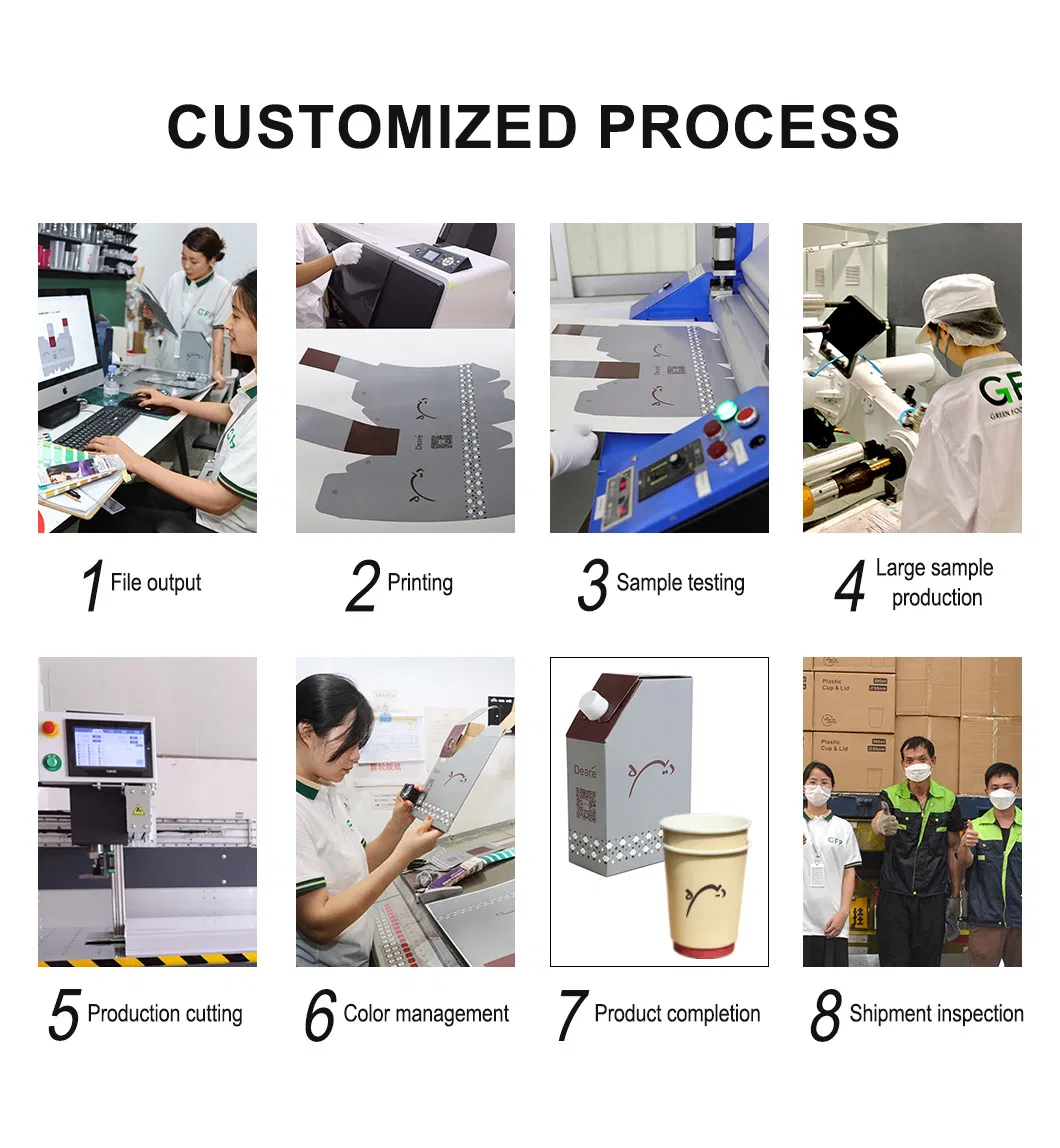 Copo de papel descartável 15