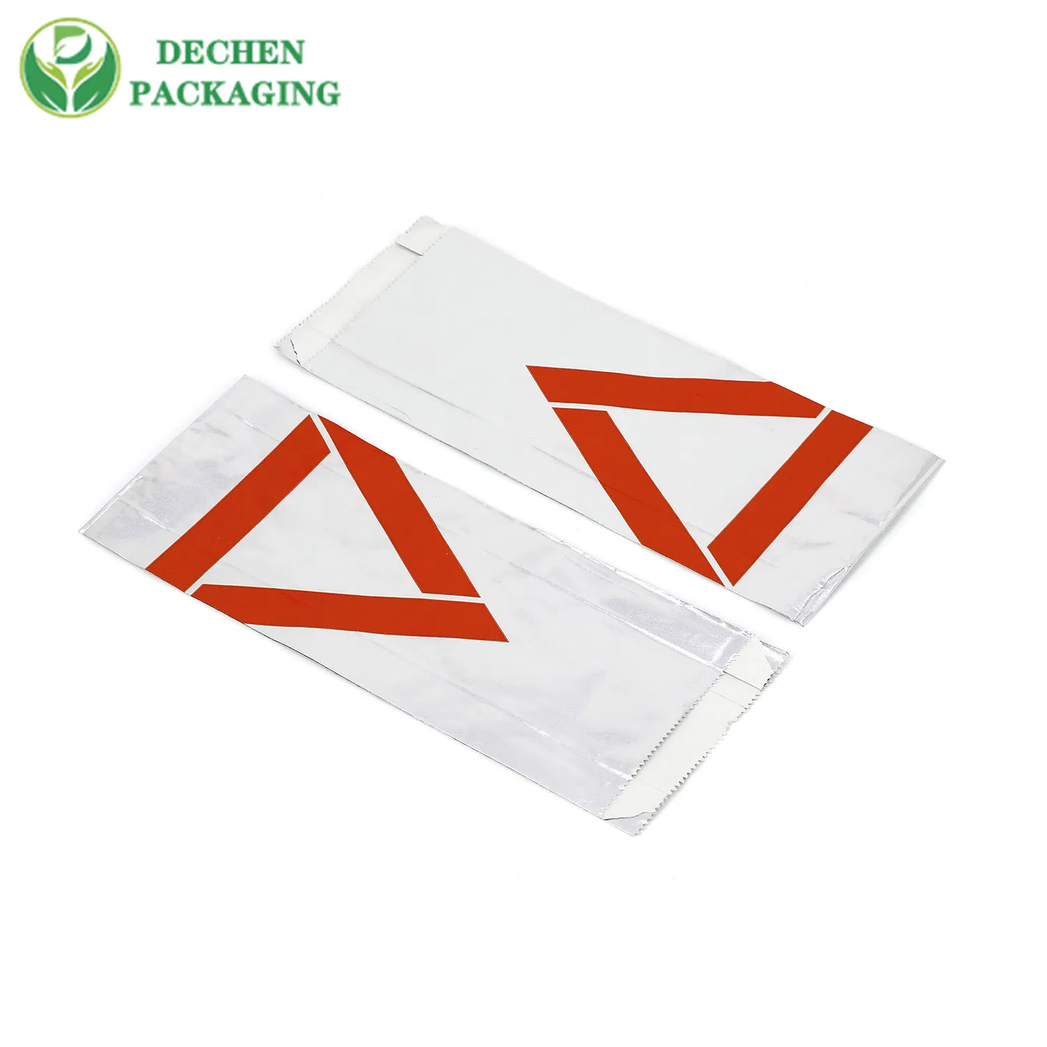 Embalagem para Sacos de Papel Descartáveis de Padaria Embalagem de Cafeteria Alimentos Personalizados