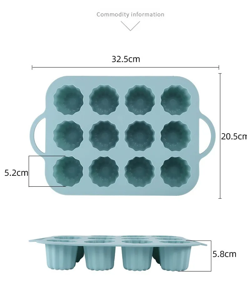 Molde de cozedura de silicone