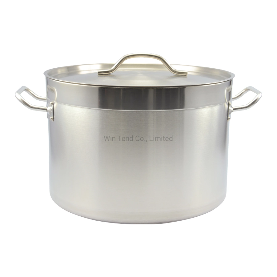 04 Estilo Baixo Corpo Durável Industrial Vapor Multiuso Panela de Cozinha
