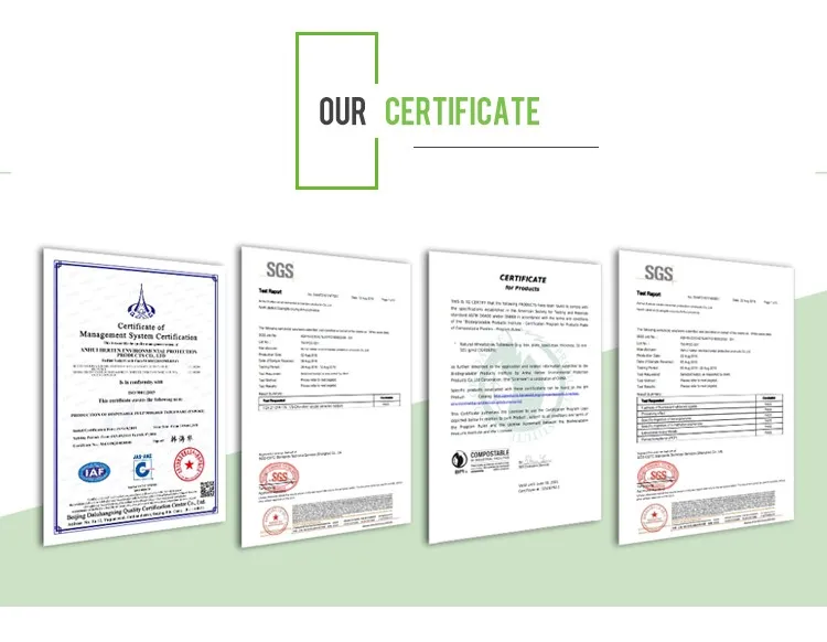 Certificados de Qualidade e Conformidade Ambiental