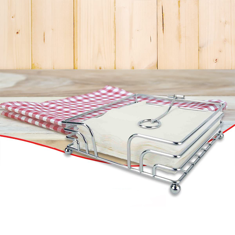 Melhor Preço do Suporte para Papel Toalha de Mesa e Suporte para Utensílios de Guardanapo para Casa