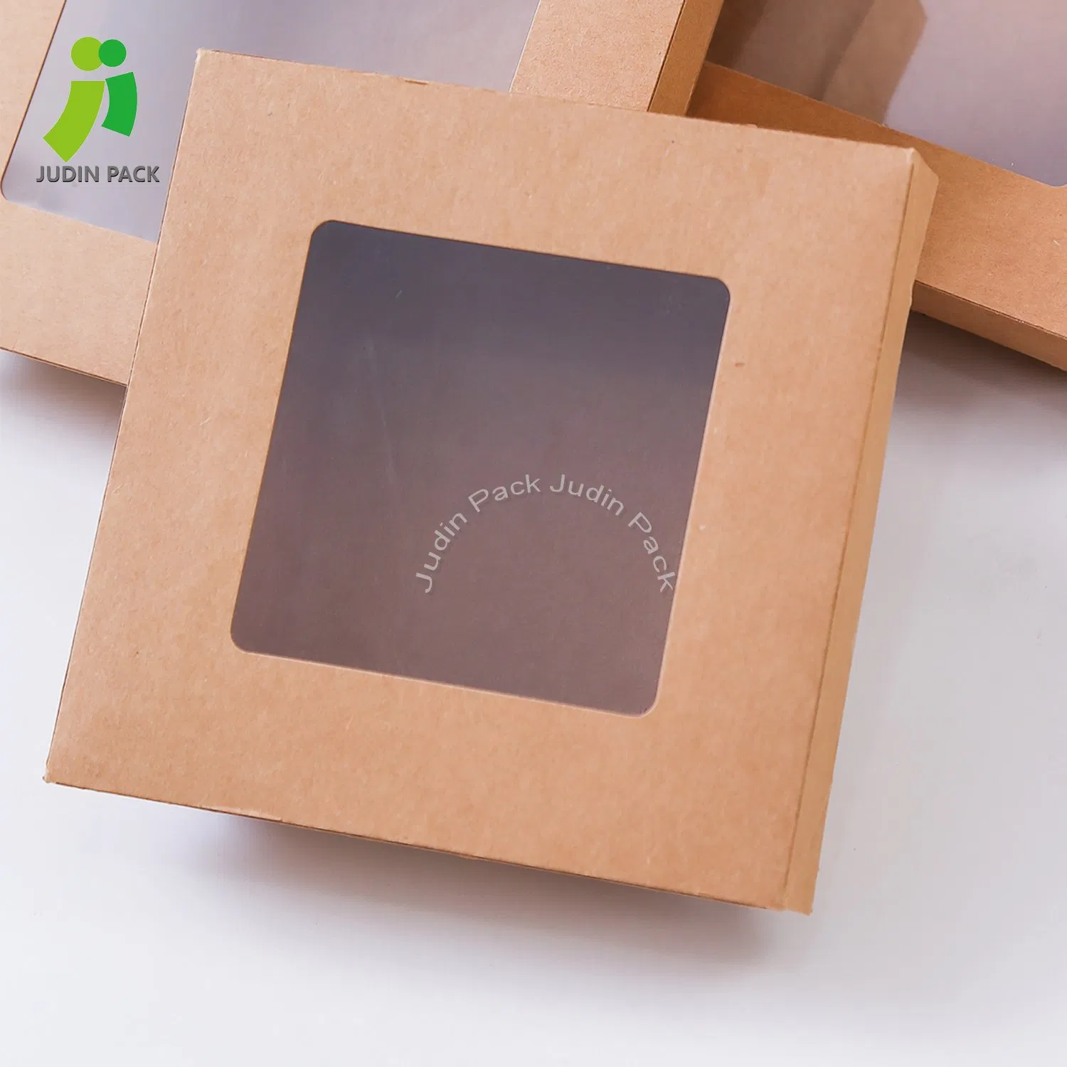 Caixa de papel descartável para comida para viagem compostável com tampa de papel