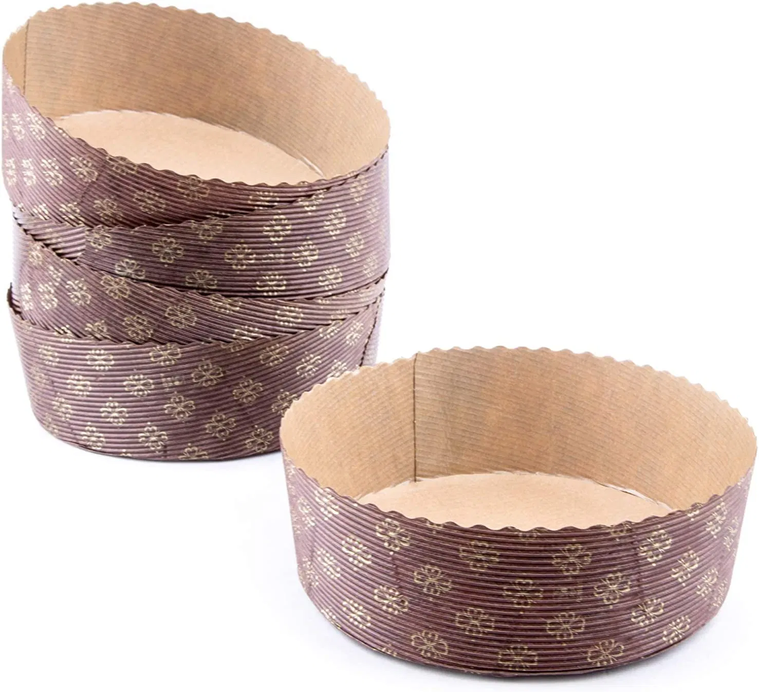 Forma de Bolo de Papel Redonda Rk Bakeware China, Molde de Papel para Assar Redondo Descartável