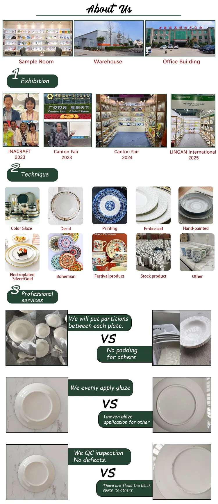 Pratos de Cerâmica com Estampa Floral Vintage Azul Itens de Crockery Serviço de Mesa