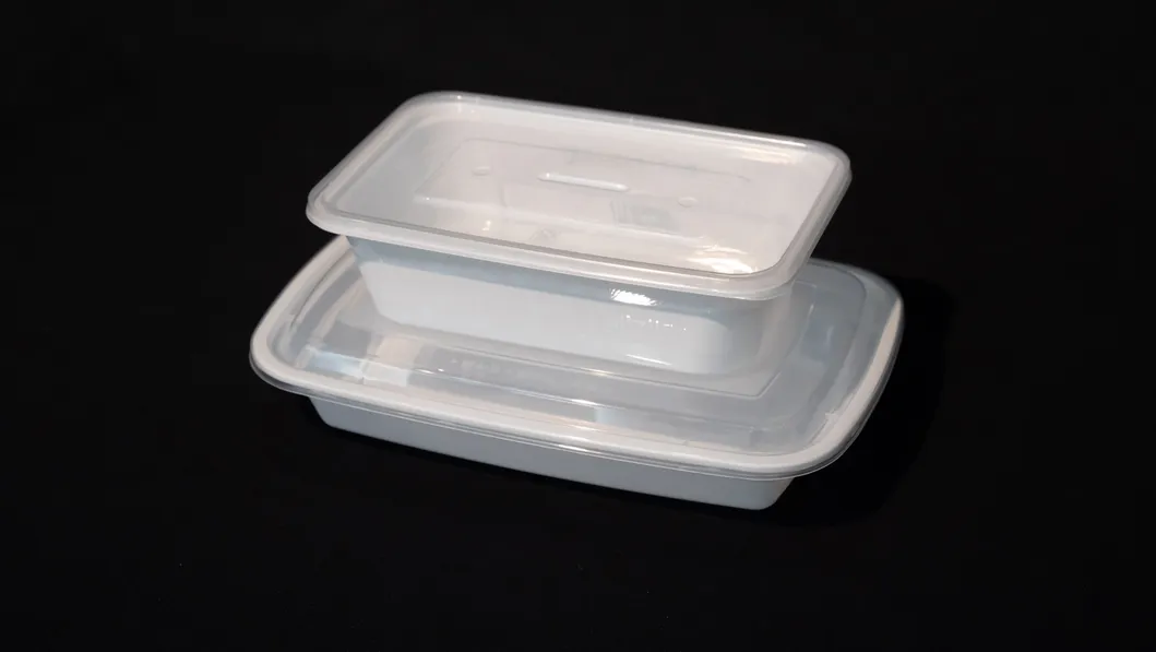 Fabricar Caixa de Embalagem para Almoço Personalizada Descartável, Tigela de Papel Descartável, Caixa de Takeout Retangular, Recipiente de Alimentos