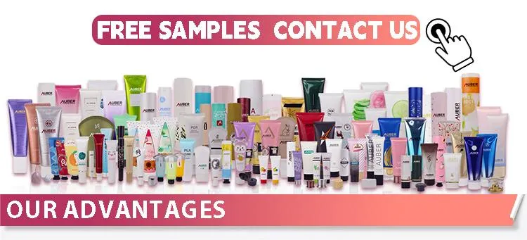 Embalagem Cosmética de Tubo de Creme Vazio de Protetor Solar Ecológico