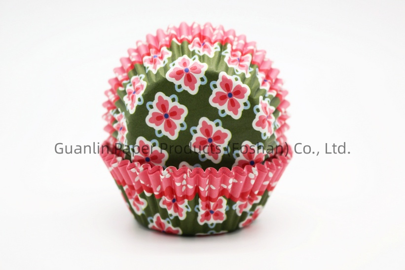 Forros de Cupcake Atacado Mini Cor Única Papel Forros de Cupcake Moldes para Bolo