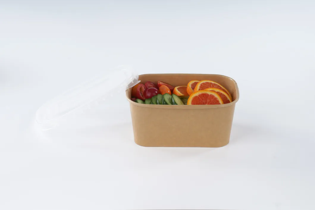 Caixa Para Levar Alumínio Bagasse Papel Polpa Biodegradável Recipiente para Alimentos