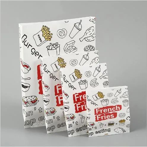Impressão personalizada por atacado com logotipo, caixa de embalagem de papelão de alta qualidade para alimentos, embalagem de hambúrguer para restaurante de fast food e padaria, embalagem de clamshell de papel para hambúrguer