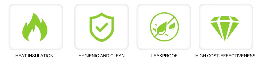 Copo de papel ondulado descartável biodegradável reciclável para bebidas em conformidade com a legislação da UE 10/2011