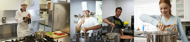 04 Estilo Baixo Corpo Durável Industrial Vapor Multiuso Panela de Cozinha