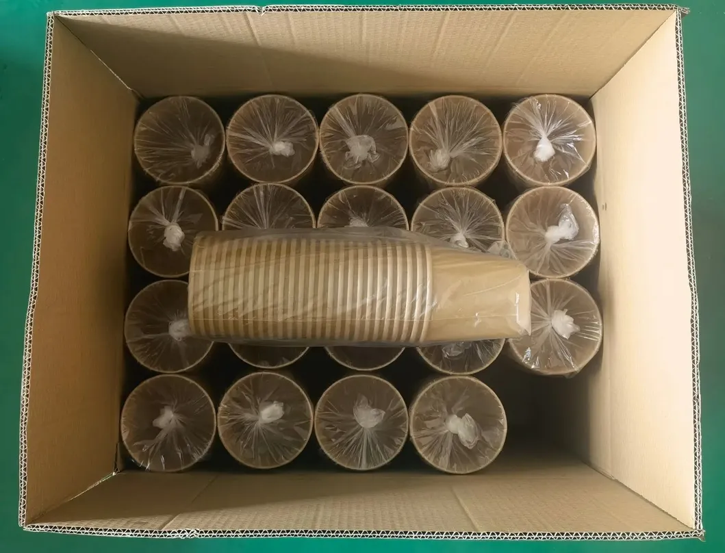 Copo de Papel Frio Biodegradável Descartável 8oz para Bebida Econômico