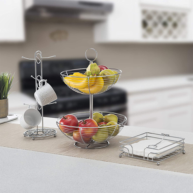 Melhor Preço do Suporte para Papel Toalha de Mesa e Suporte para Utensílios de Guardanapo para Casa