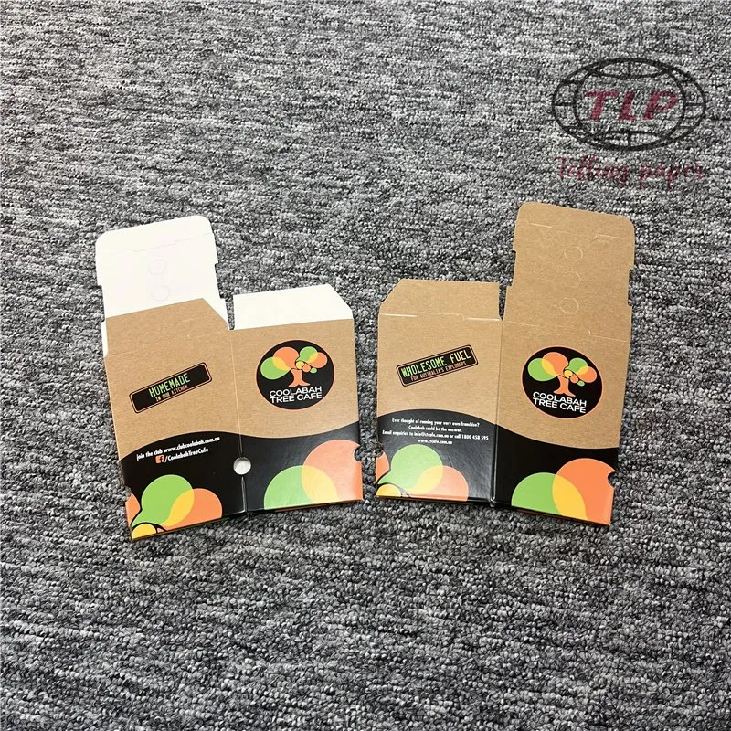 Produção de caixas de papelão para comida para viagem