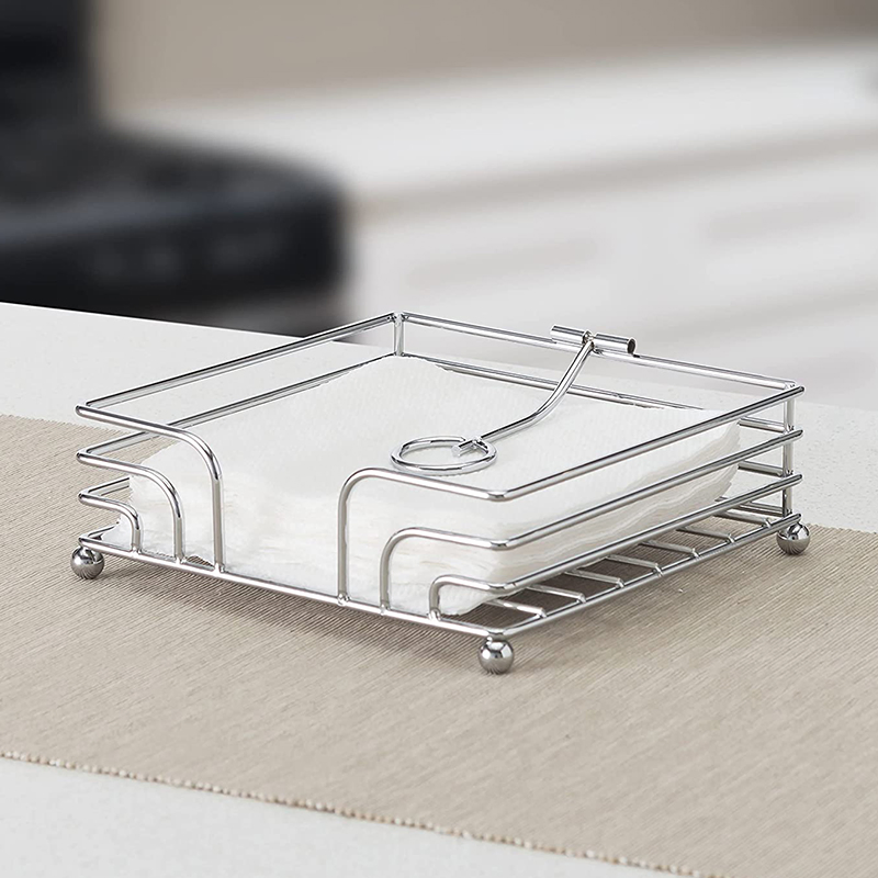 Melhor Preço do Suporte para Papel Toalha de Mesa e Suporte para Utensílios de Guardanapo para Casa