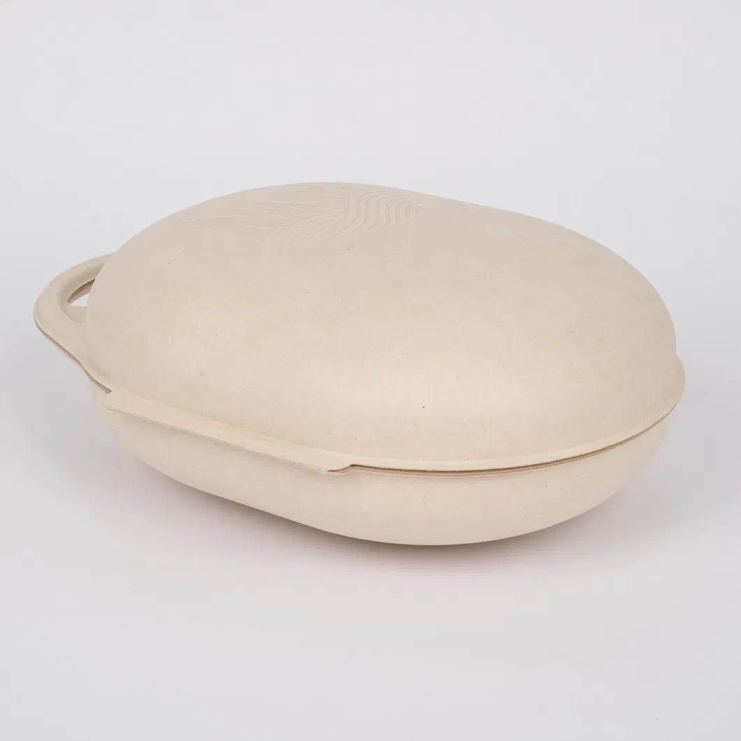 Bandeja de Bebida de Pulpa Biodegradável Personalizável para Embalagem Ecológica