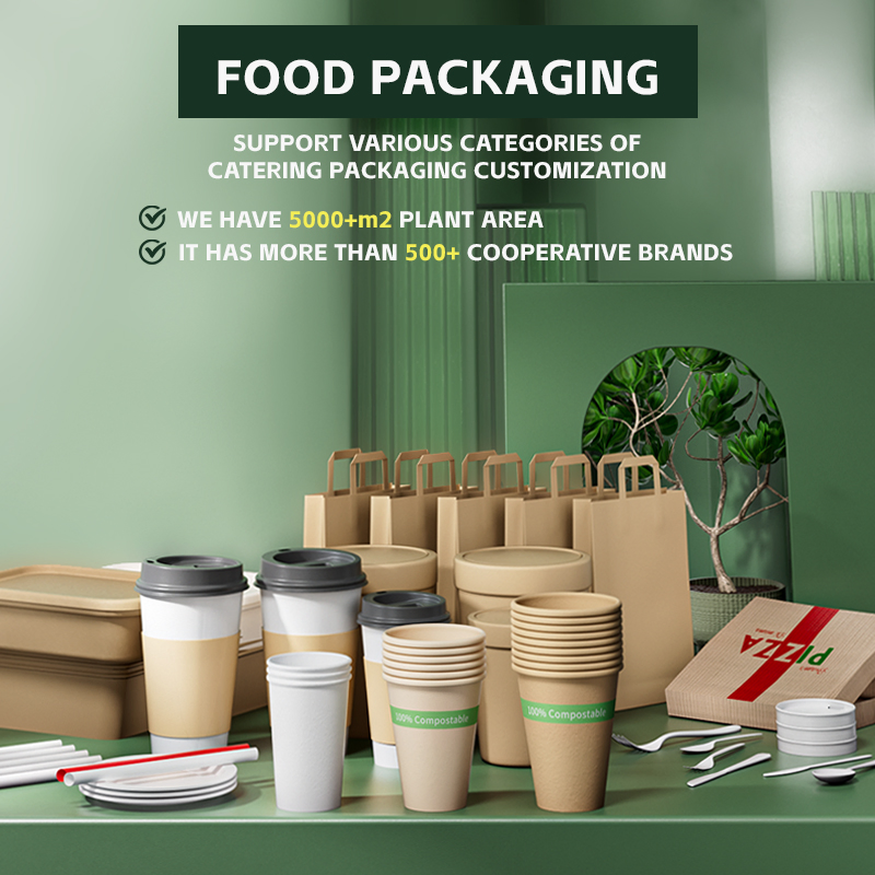 Copos de papel de bambu fibra de bagasse PLA à base de água compostáveis, descartáveis e ecológicos para café com tampa para copo de café, copo de chá, copo para beber
