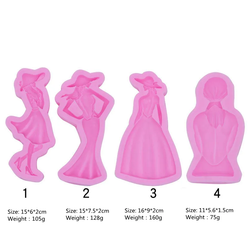 Moldes de Silicone Coloridos