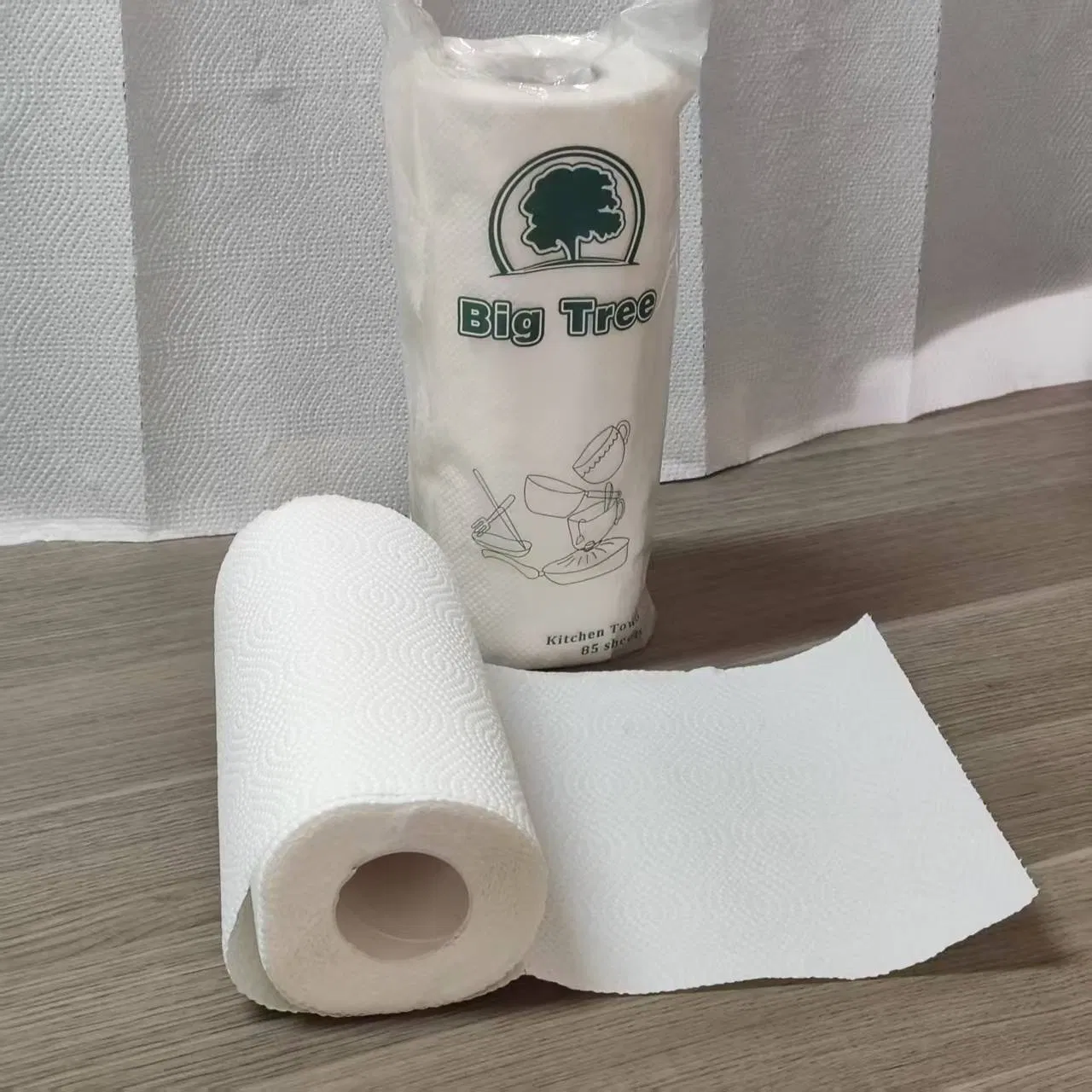 Toalha de Papel de Cozinha Segura para Alimentos e Amiga da Pele 2 para Padaria, Cozimento e Limpeza de Mesa Doméstica