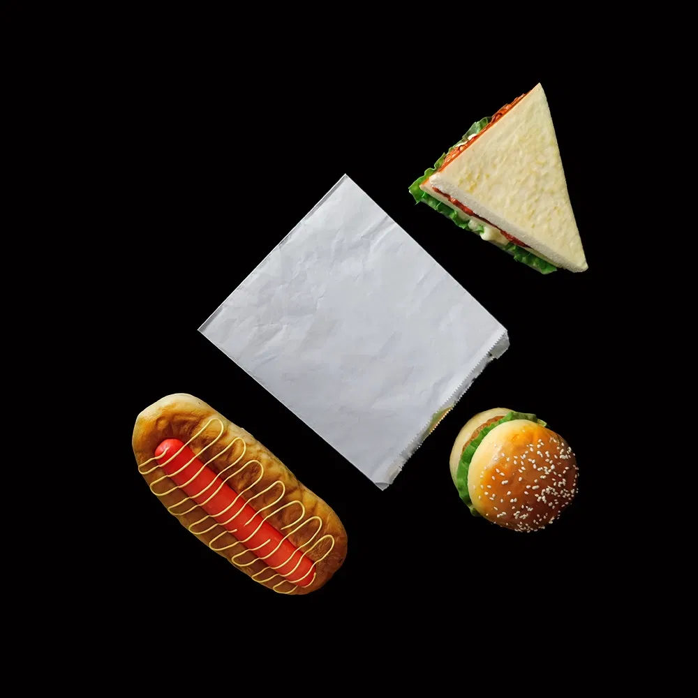 Embalagem de Padaria Personalizada Croissant Salsicha Italiana