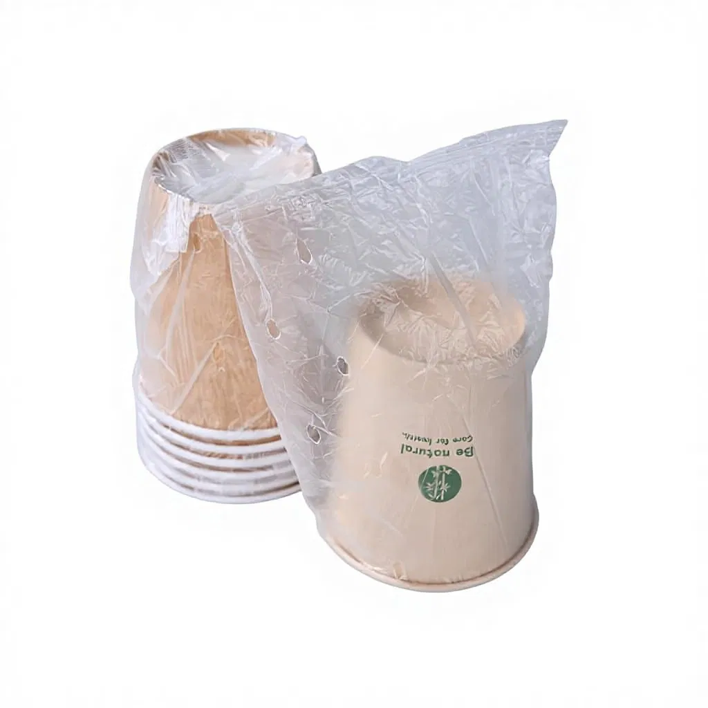 9oz 270ml Hotel Embalagem Independente Descartável para Bebidas Quentes Uso Pousada Personalizável Copo de Papel