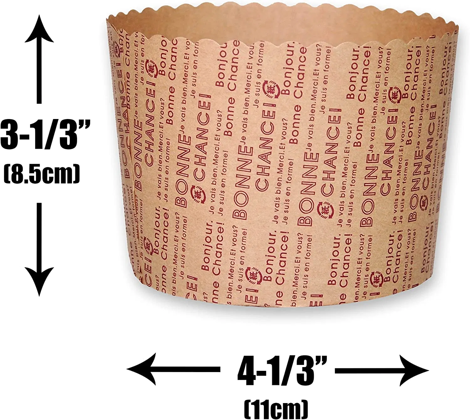 Forma de Bolo de Papel Redonda Rk Bakeware China, Molde de Papel para Assar Redondo Descartável