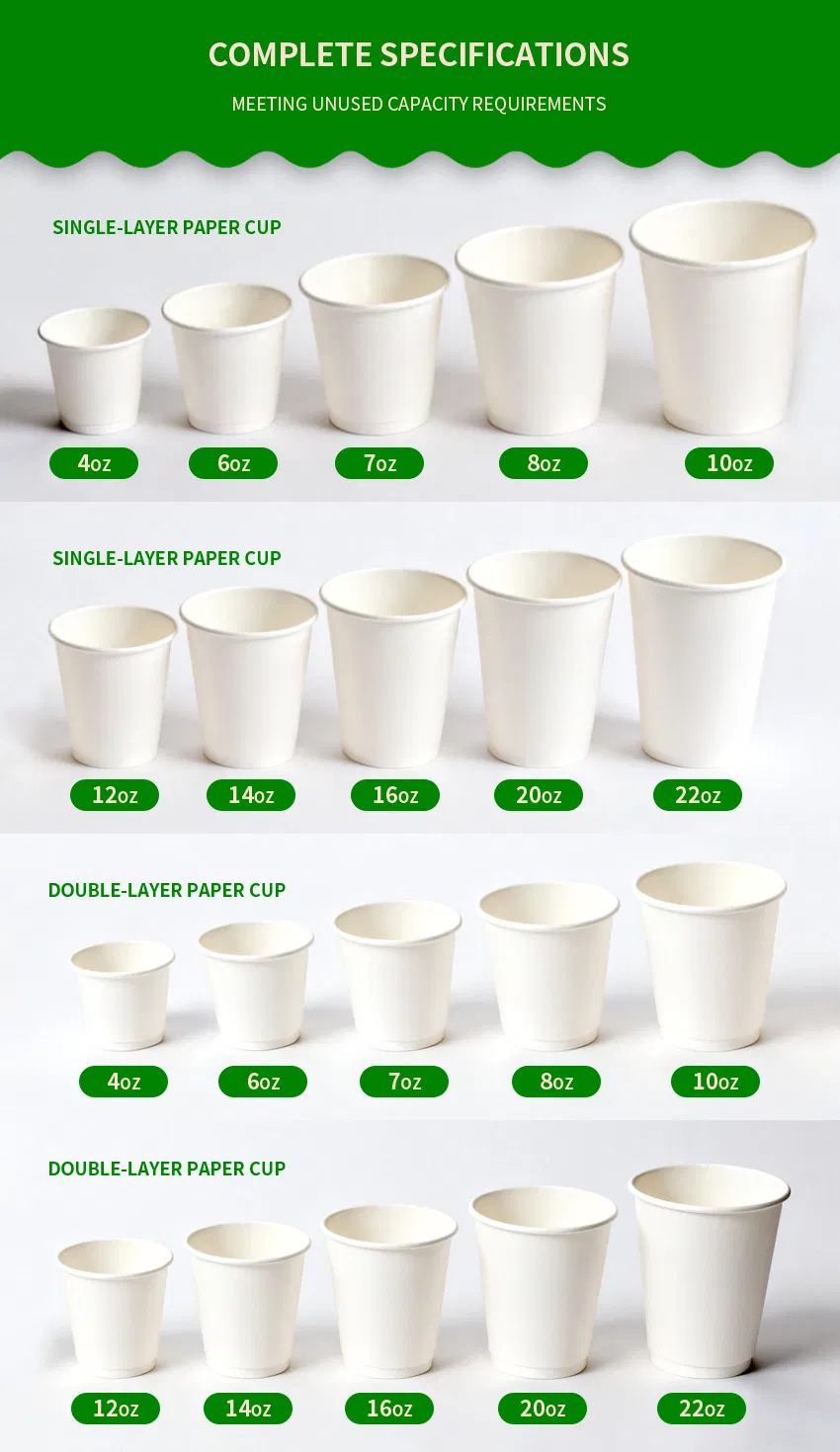 9oz 270ml Hotel Embalagem Independente Descartável para Bebidas Quentes Uso Pousada Personalizável Copo de Papel