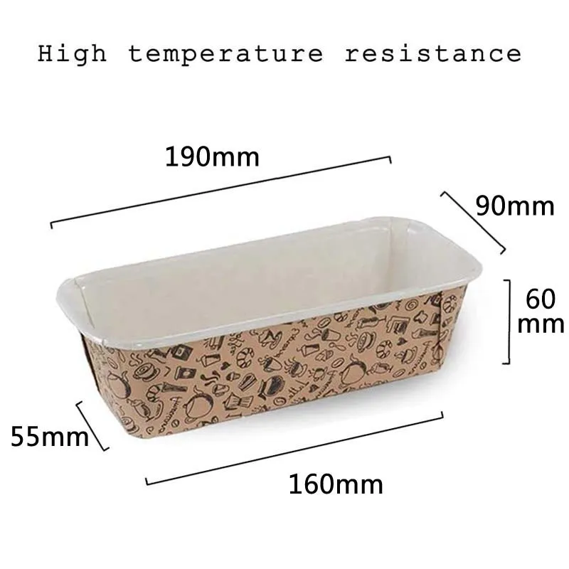Utensílios de Cozinha Forma de Barco de Papel Forma de Bolo de Papel Moldes para Assar Bolo