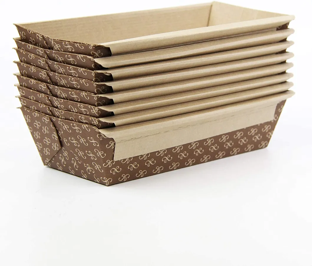 Moldes de Papel para Assar, Moldes Pequenos para Bolo em Barra, Forma de Papel para Pão