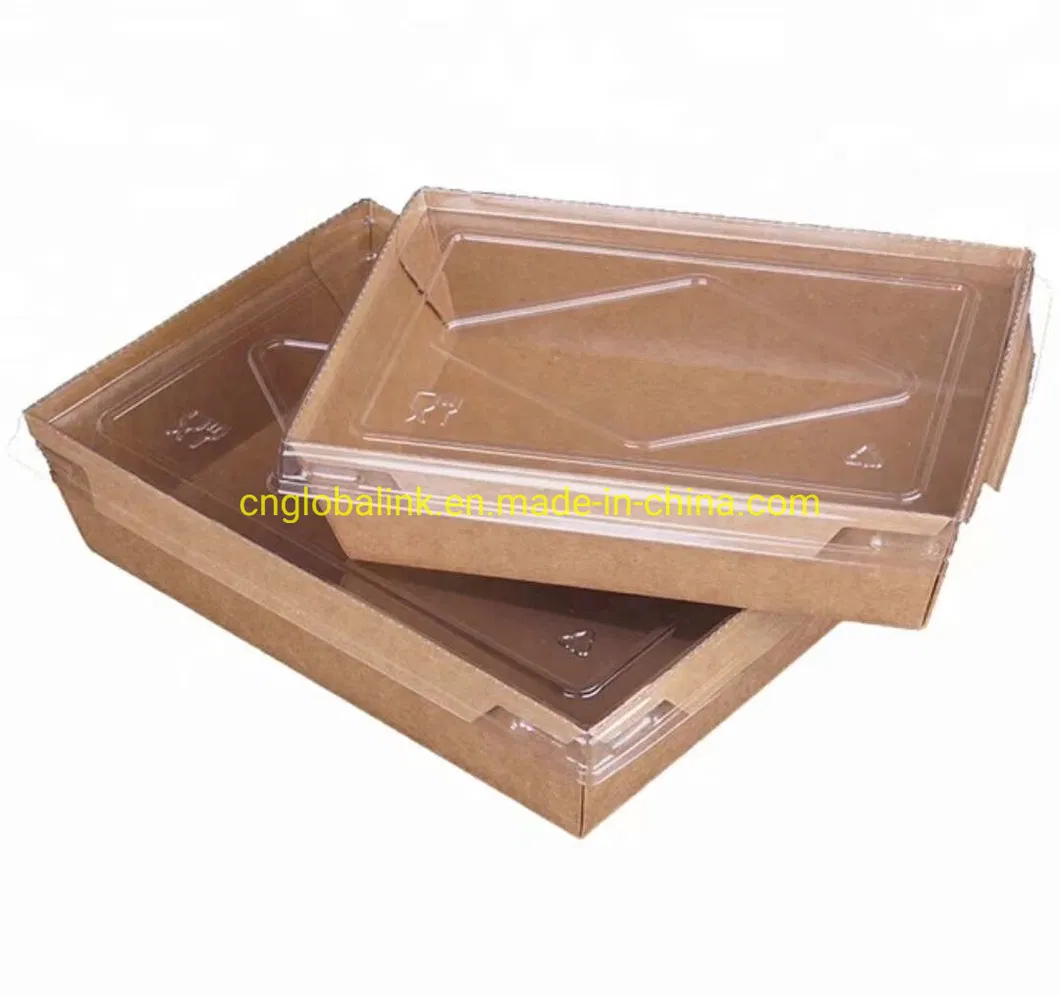 Container de Embalagem de Alimentos em Papel Kraft para Levar 32oz