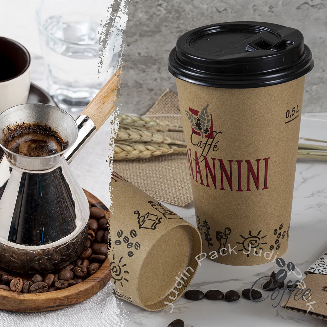 12 Copo de Papel Descartável de Parede Simples de 8 Oz para Bebida Quente de Café
