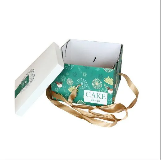Embalagem de bolo de aniversário e casamento transparente de plástico personalizada por atacado, embalagem de papel para alimentos de padaria, caixa de presente clara em formato de cupcake dobrável rosa