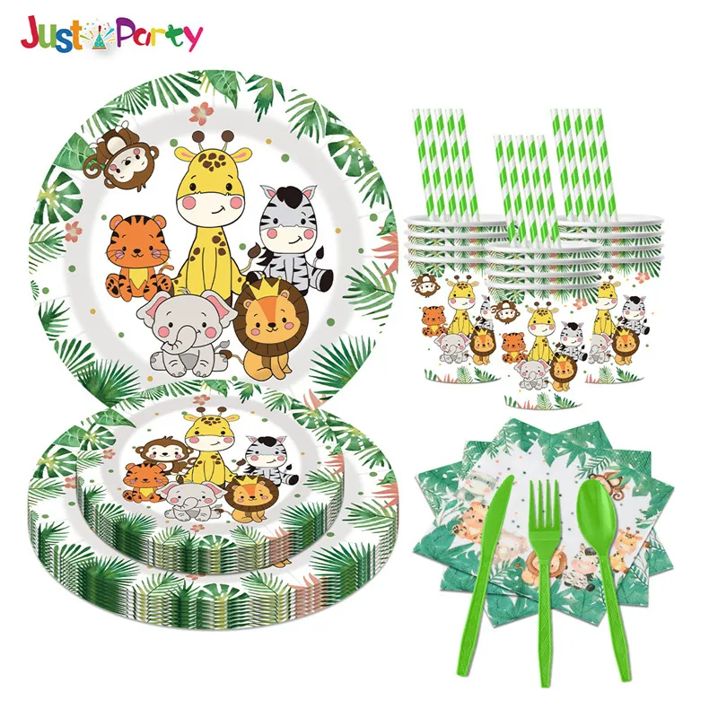 Conjunto de Talheres Personalizados para Halloween, Decoração para Festas, Pratos de Sobremesa, Guardanapos/Copos e Utensílios