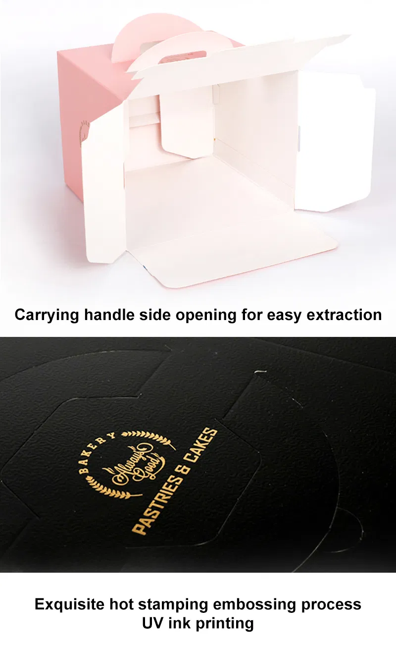 Caixas de Embalagem de Papelão para Bolos de Queijo