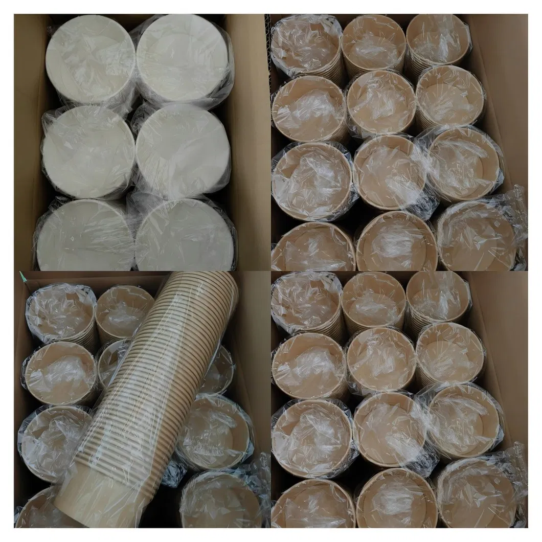 Papel descartável Kraft Rectangle tigelas Fast Food caixa de embalagem de salada
