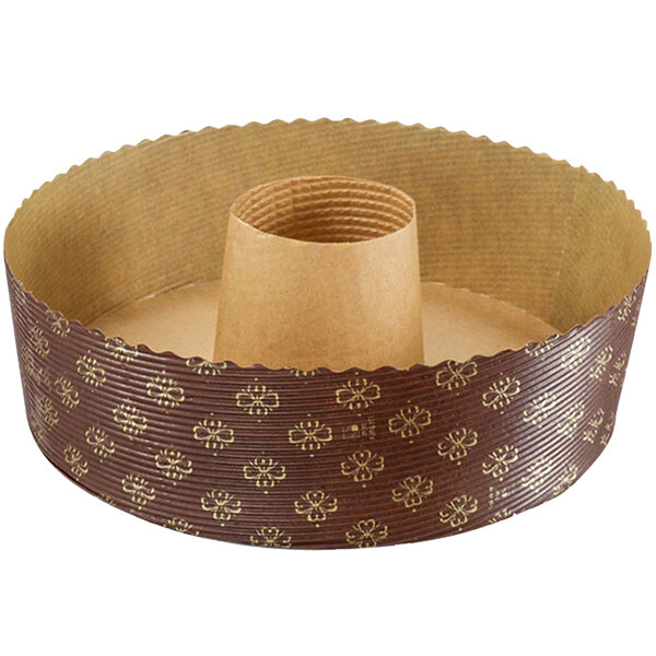 Forma de Panetone de Papel para Micro-ondas Rk Bakeware, Copo de Papel para Assar, Forma de Papel para Bolo, Forma de Papel para Pão