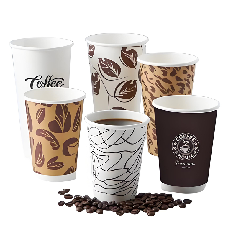 Fabricante Copos de Papel Descartáveis de Parede Simples para Bebidas Quentes e Frias