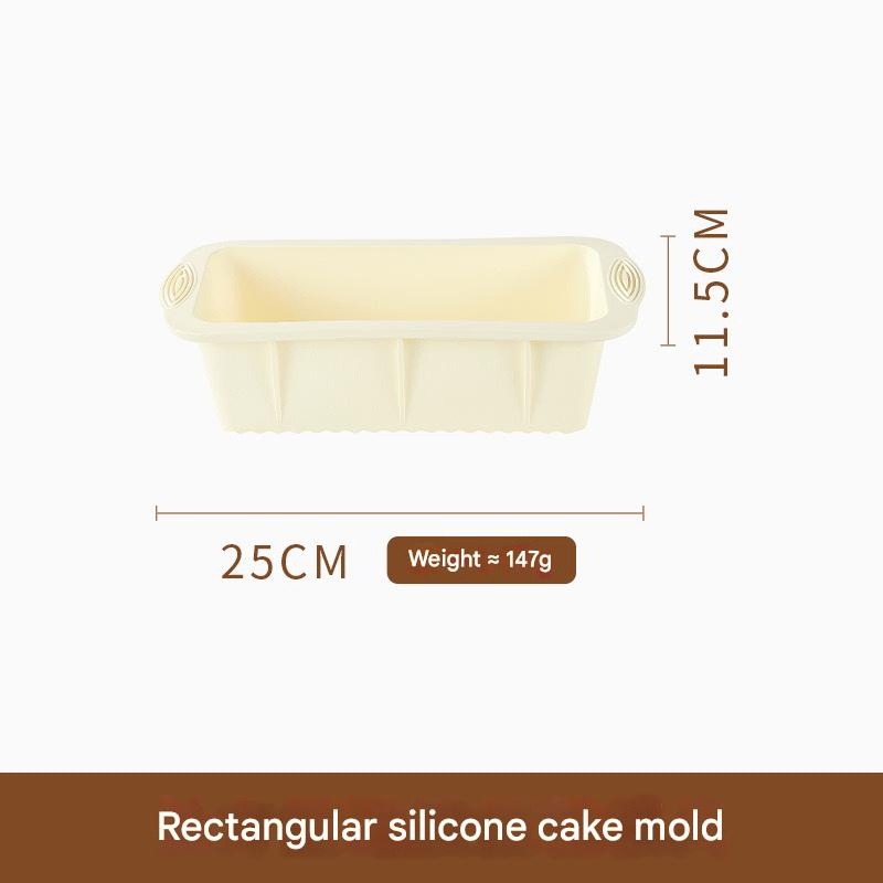 Moldes de Torrada Antiaderente Fácil de Desenformar Molde de Silicone para Bolos Molde para Assar Sobremesas Bandeja para Assar