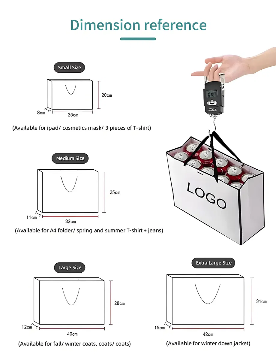 Saco de papel personalizado atacado