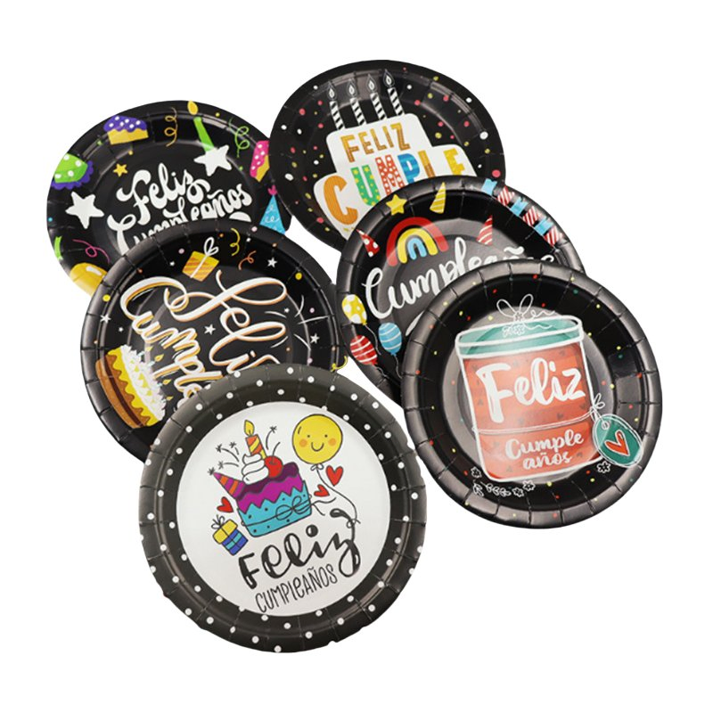Conjunto de Talheres Personalizados para Halloween, Decoração para Festas, Pratos de Sobremesa, Guardanapos/Copos e Utensílios