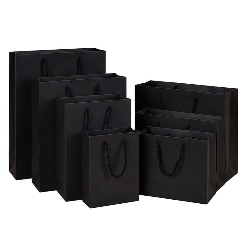 Bolsas de papel kraft brancas personalizadas para roupas, sapatos, underwear, impressão, bolsas de papel para armazenamento de café, bolsas de papel de luxo pretas, cartões reciclados, bolsas de compras manuais, pequenas bolsas de presente