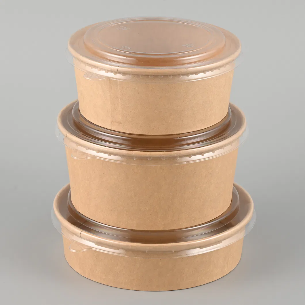 Caixa de comida para viagem biodegradável para serviços de catering ecológicos