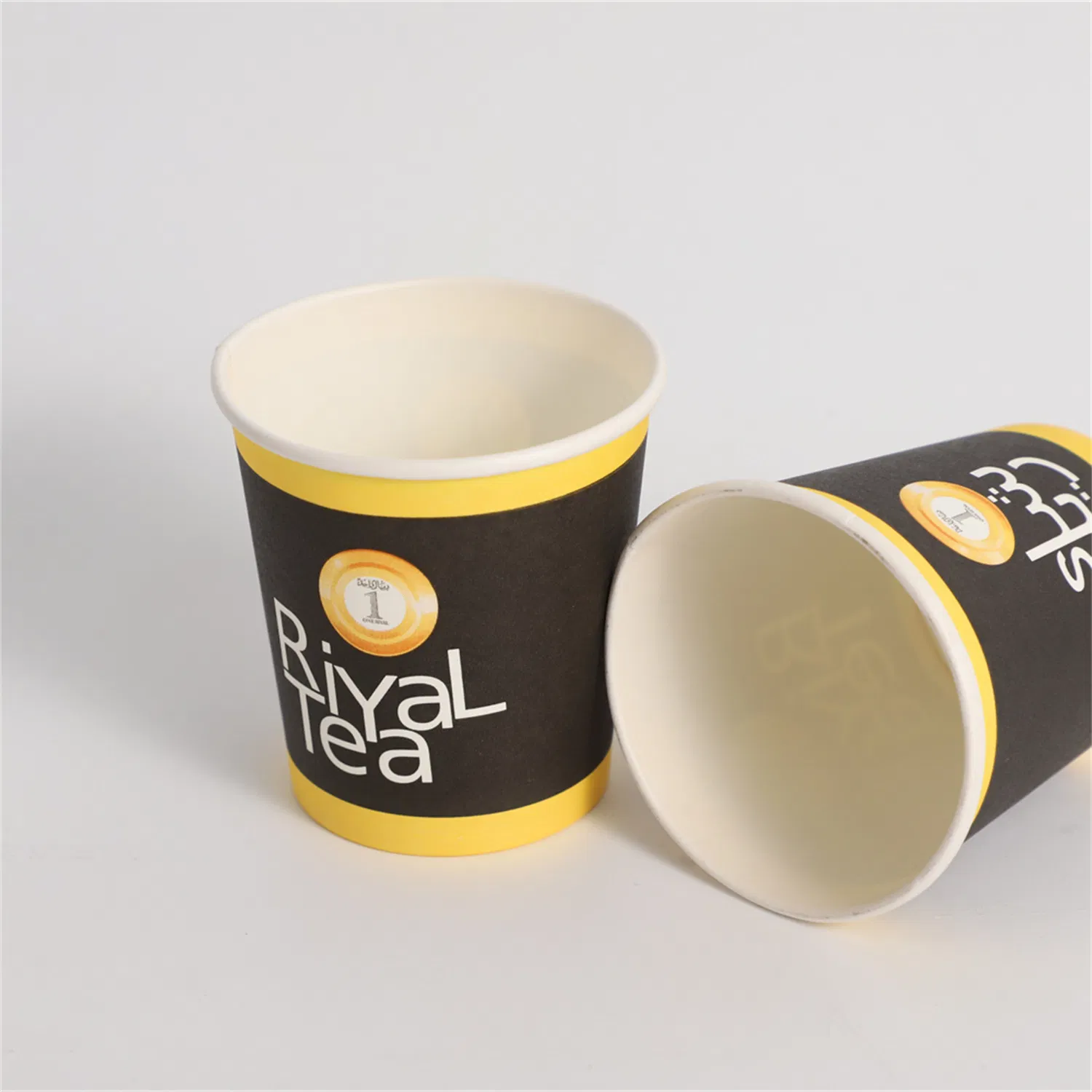 Copo de Papel Frio Biodegradável Descartável 8oz para Bebida Econômico
