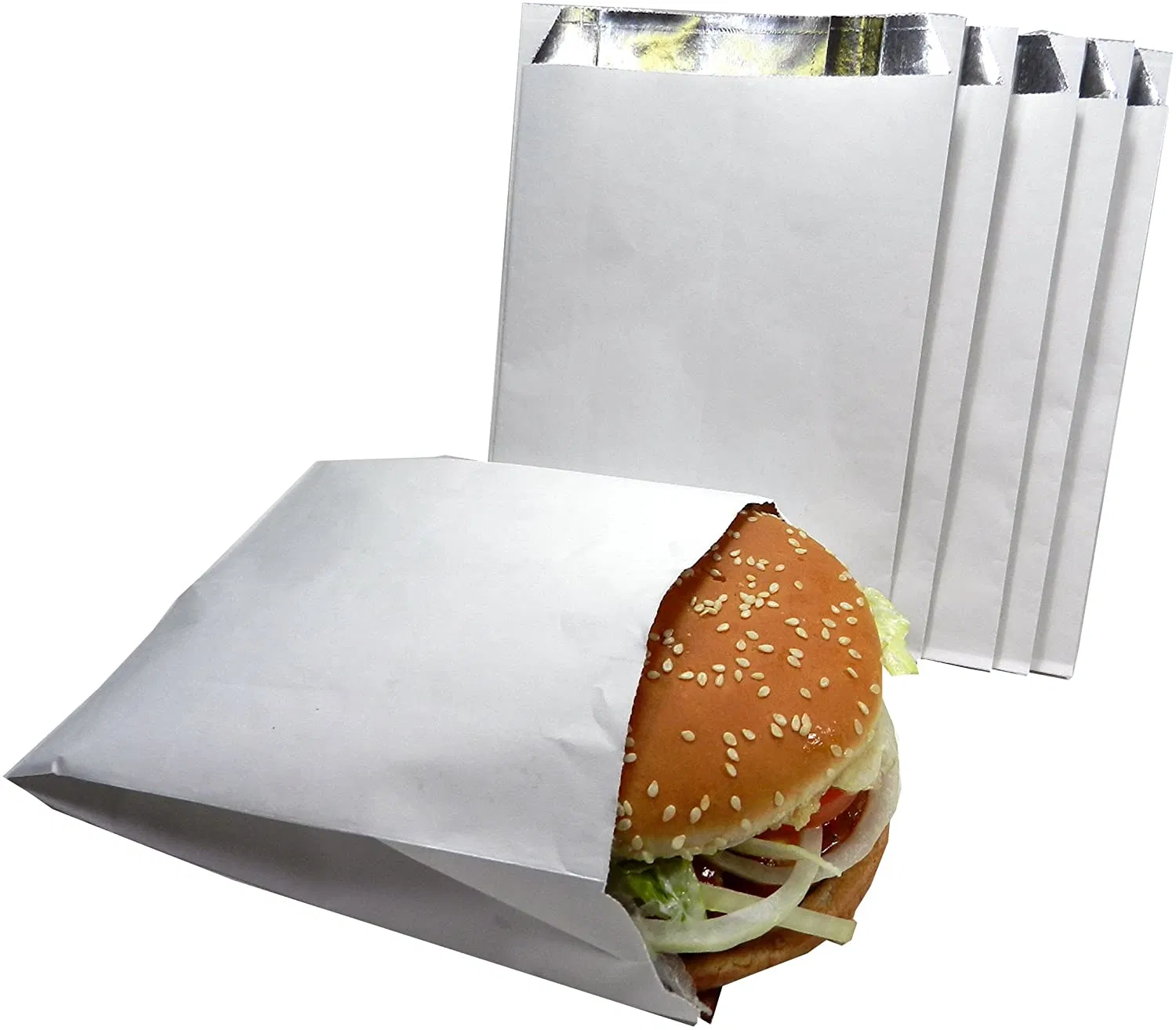 Embalagem de Padaria Personalizada Croissant Salsicha Italiana