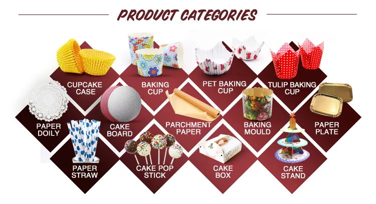 Forros de Cupcake Atacado Mini Cor Única Papel Forros de Cupcake Moldes para Bolo