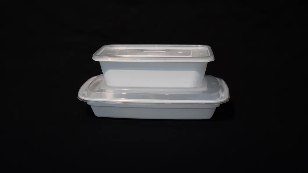 Fabricar Caixa de Embalagem para Almoço Personalizada Descartável, Tigela de Papel Descartável, Caixa de Takeout Retangular, Recipiente de Alimentos