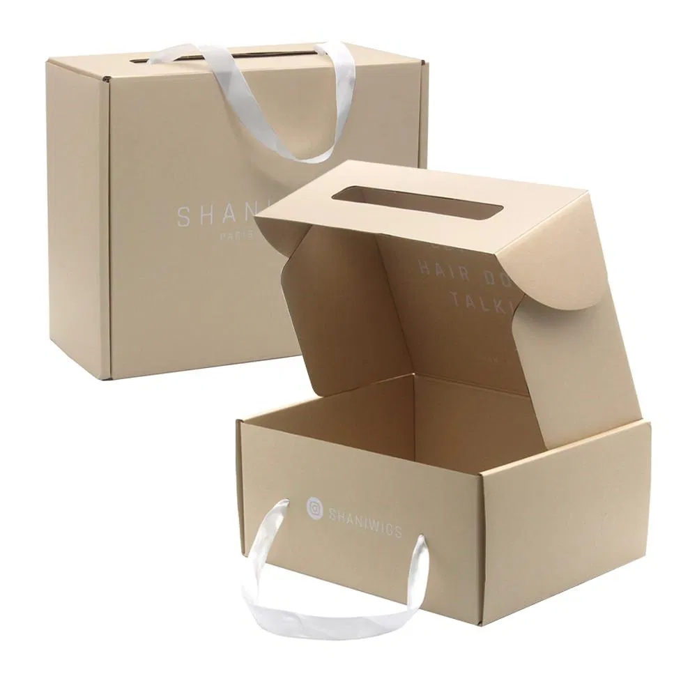 Caixas de embalagem de papelão personalizadas para envio, caixa de papelão ondulado