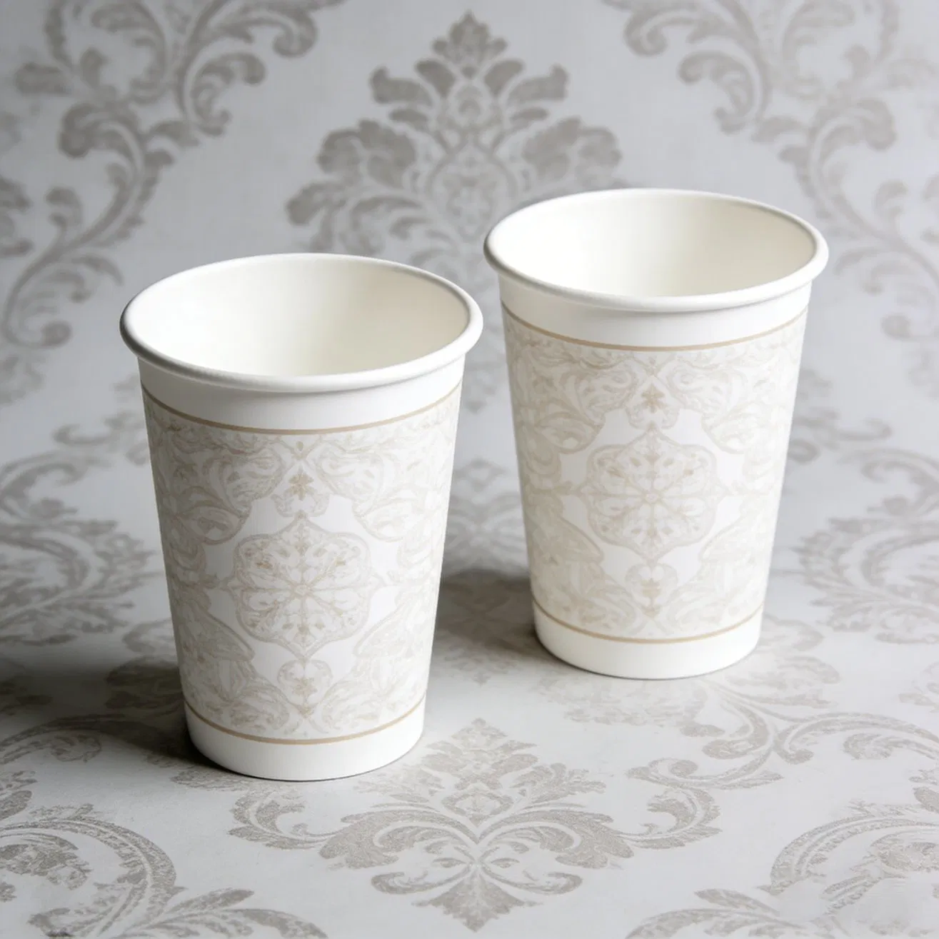 9oz 270ml Hotel Embalagem Independente Descartável para Bebidas Quentes Uso Pousada Personalizável Copo de Papel